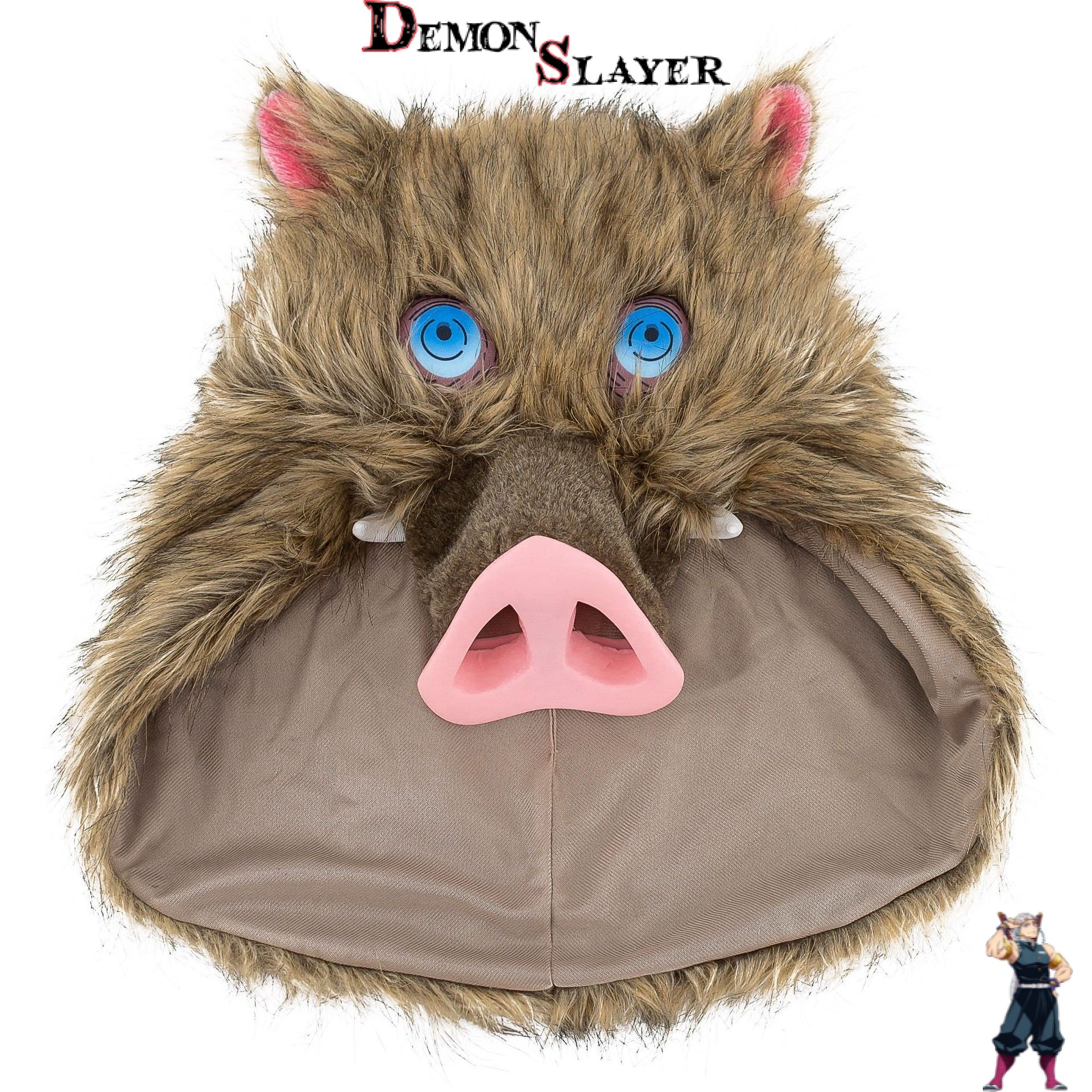 Chapeau de cosplay Inosuke pour Demon Slayer