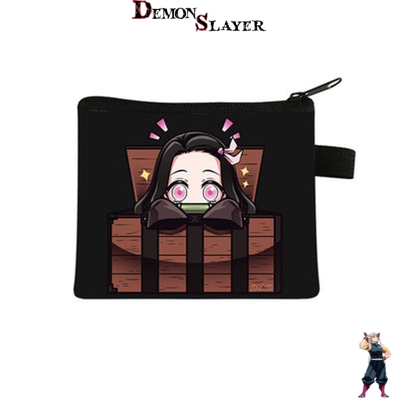 Porte-monnaie Nezuko cachée Demon Slayer