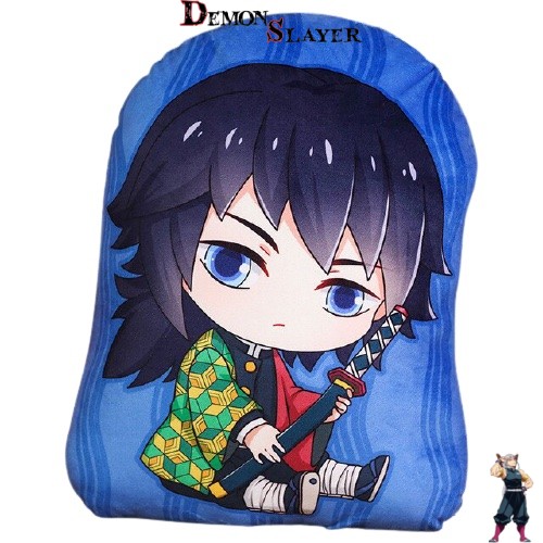 Coussin Kawaii Giyu Tomioka de Demon Slayer