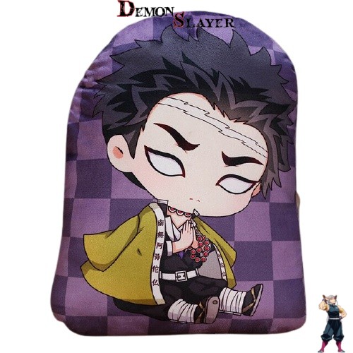 Coussin Kawaii Gyomei Himejima de Demon Slayer