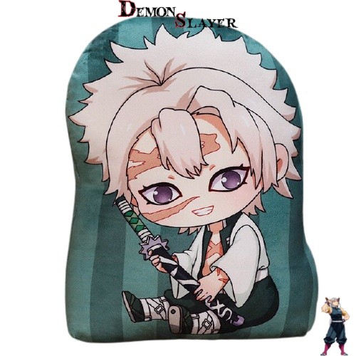 Coussin Kawaii Sanemi Shinazugawa Demon Slayer