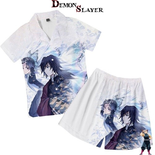 Pyjama Demon Slayer Giyû Tomioka Fier, du XXS au 6XL