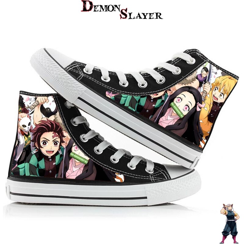 Chaussures en toile Demon Slayer Tous Réunis