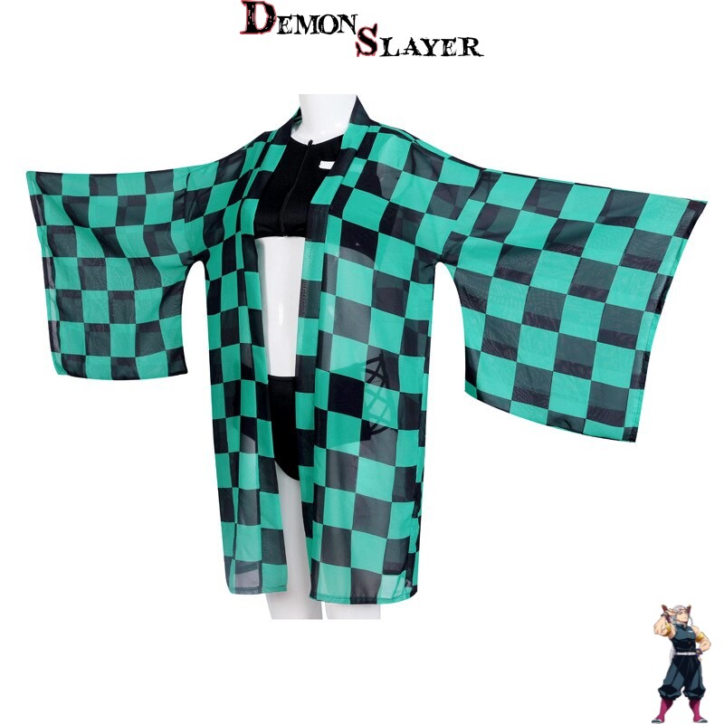 Maillot de bain kimono Demon Slayer Tanjiro