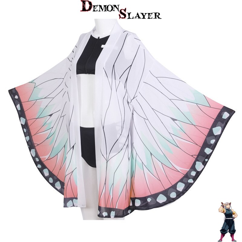 Maillot de bain kimono Demon Slayer Kanao Tsuyuri