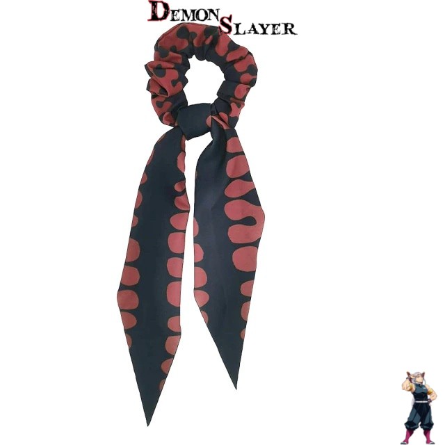 Chouchou Demon Slayer Genya pour cheveux