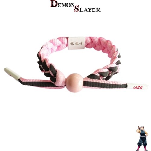 Bracelet Demon Slayer Nezuko en Cotton