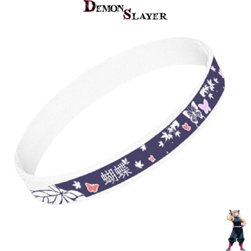 Bracelet Shinobu Demon Slayer en silicone