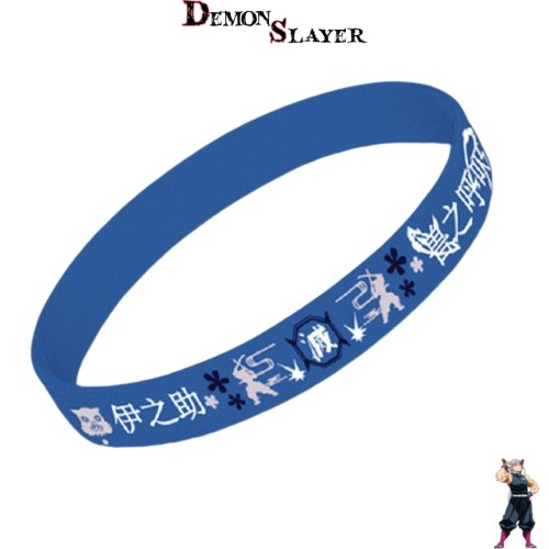 Bracelet Inosuke Demon Slayer en silicone