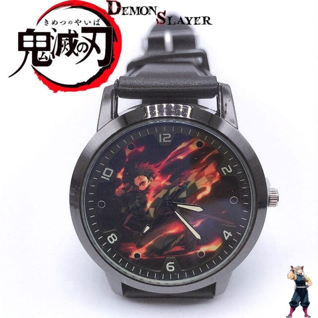 Montre Demon Slayer esprit Souffle du Feu