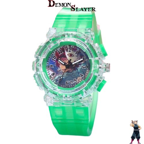 Montre verte Demon Slayer de Tanjiro
