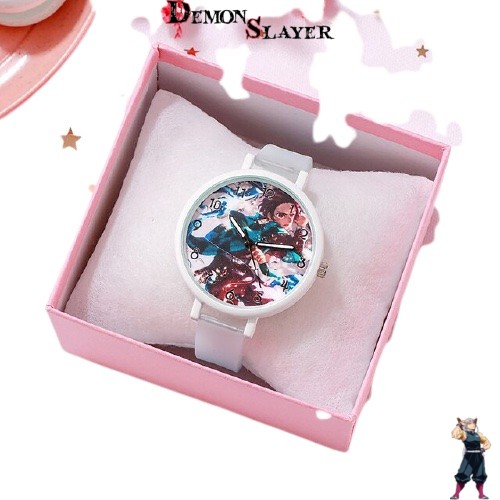 Montre Demon Slayer avec Nezuko et Tanjiro