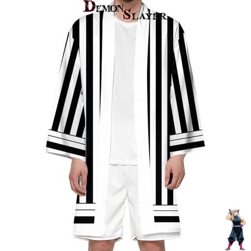 Peignoir Obanai Demon Slayer avec tailles XS à 4XL