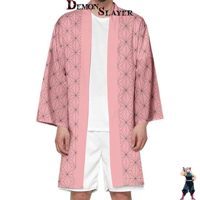 Peignoir Nezuko Demon Slayer en XS à 4XL