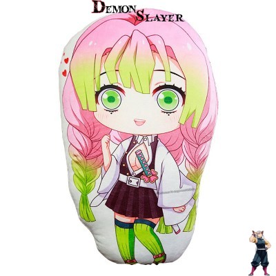 Coussin Mitsuri Kanroji Demon Slayer en 35 cm ou 45 cm