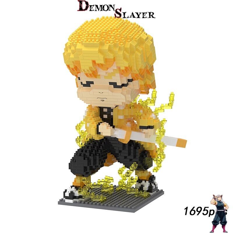 Figurine à construire Zenitsu Demon Slayer pour collection