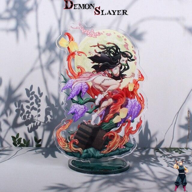 Figurine acrylique Demon Slayer Nezuko en Feu