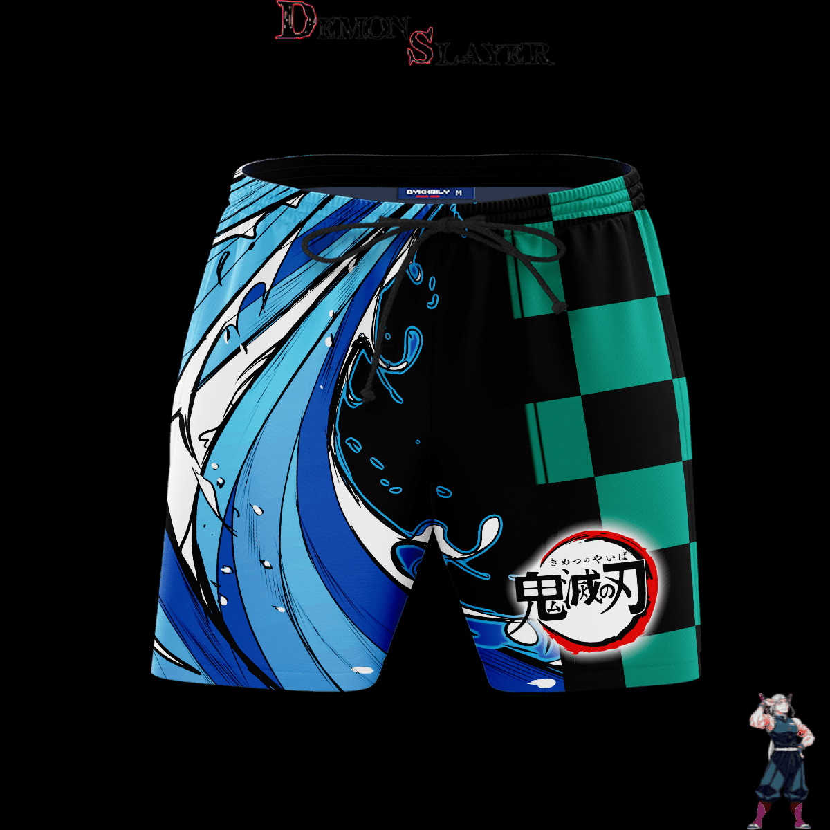 Maillot de bain Demon Slayer Kamado, tailles S à 5XL