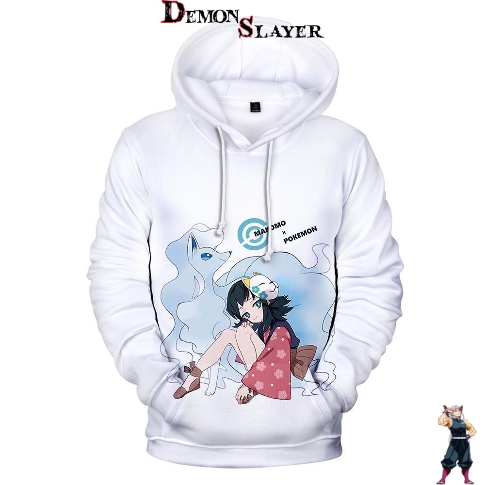 Sweat Demon Slayer x Pokémon Makomo