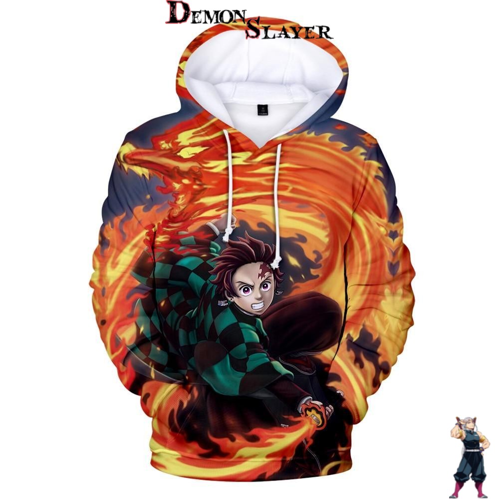 Sweat Demon Slayer Tanjiro contre Rui, tailles XXS à 140