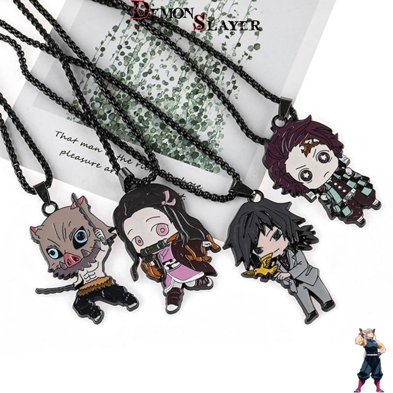 Collier Tanjiro Kamado de Demon Slayer