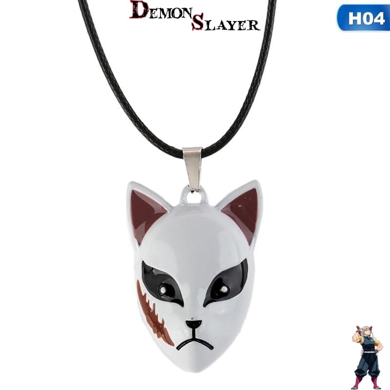 Collier Sabito masque de renard Demon Slayer