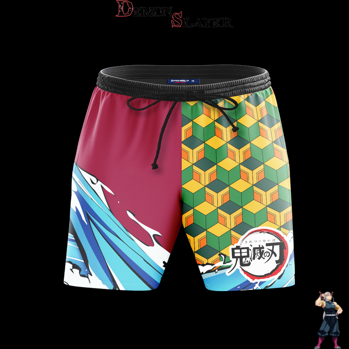Maillot de bain Giyus Demon Slayer, du S au 5XL