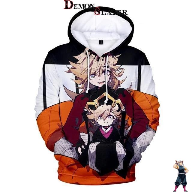 Sweat à capuche Demon Slayer Daki Upper Rank Six
