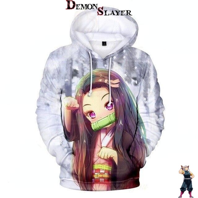 Sweat Demon Slayer Baby Nezuko, tailles XXS à XXL