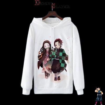 Sweat Demon Slayer Nezuko et Tanjiro, tailles S à XXXL