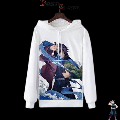 Sweat Giyu de Demon Slayer, du S au XXXL