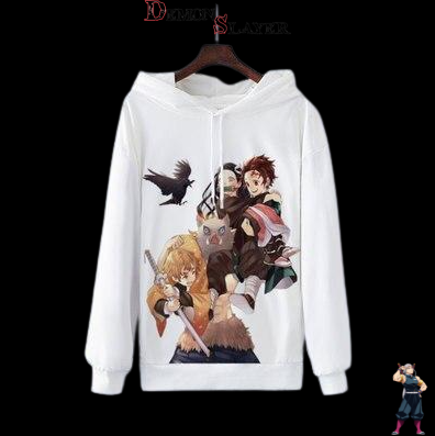 Sweat Demon Slayer Réunis, du S au XXXL