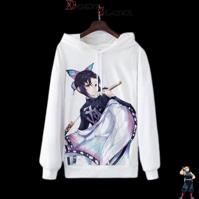Sweat Shinobu de Demon Slayer, du S au XXXL