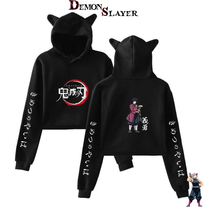 Crop top Demon Slayer Giyu Tomioka du XS au XXL