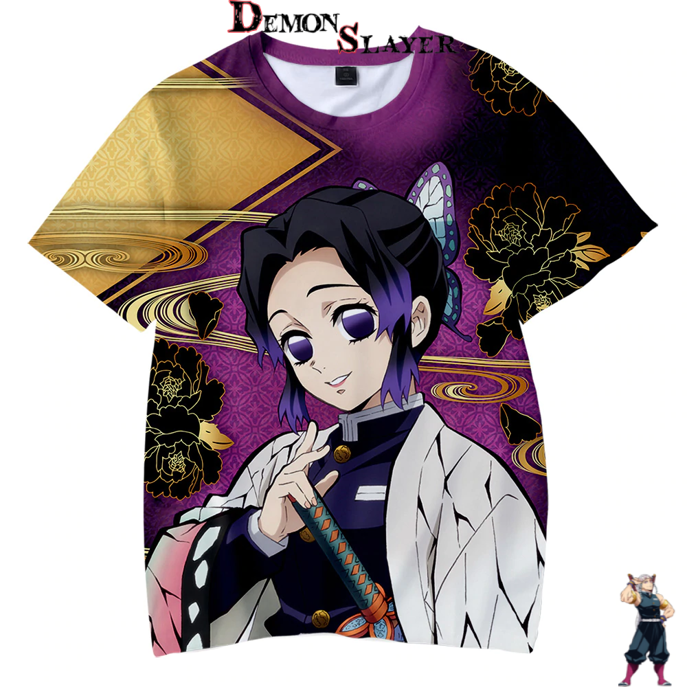 T-shirt Shinobu Demon Slayer version anime