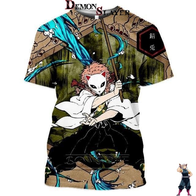 T-shirt Demon Slayer Sabito, du XS au 6XL
