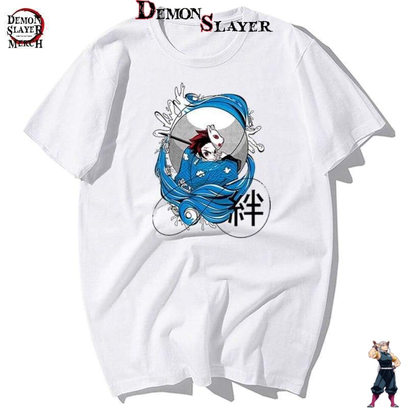 T-shirt Demon Slayer Tanjiro Souffle de l'Eau coloris 6