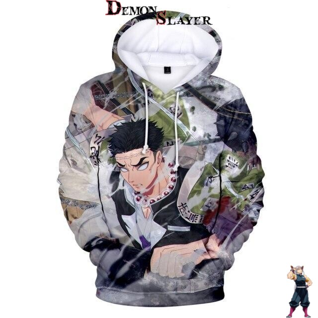 Sweat Demon Slayer Gyomei aux pierres