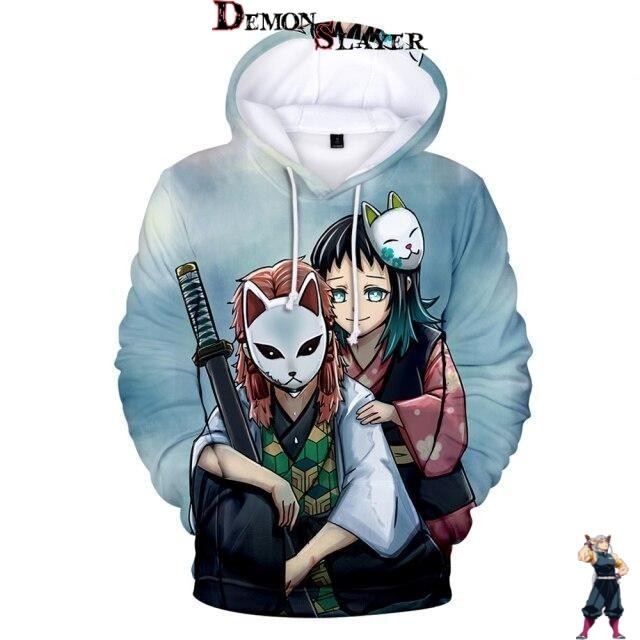 Sweat Demon Slayer Sabito et Makomo, large choix de tailles