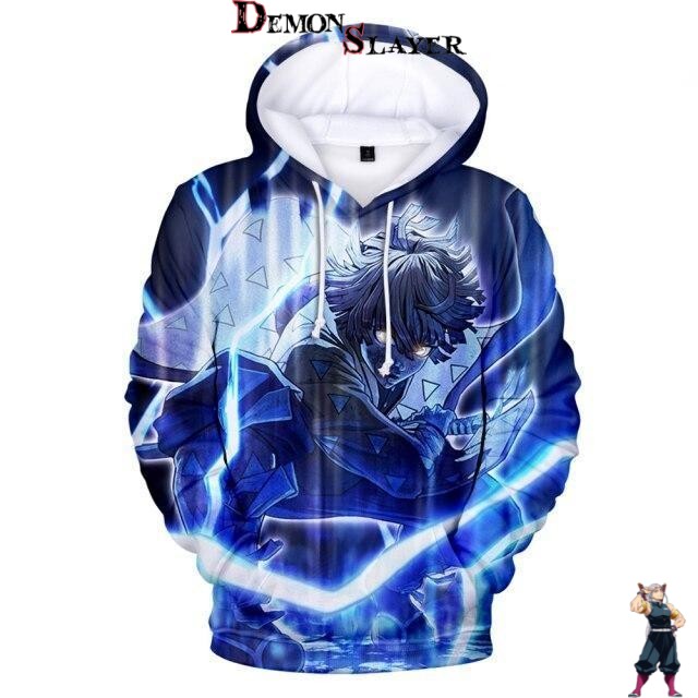 Sweat Demon Slayer Zenitsu Thunder