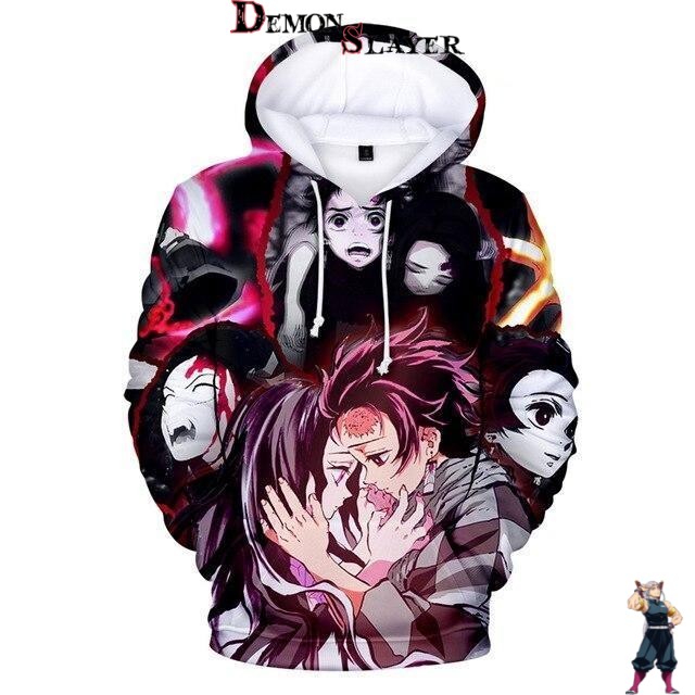 Sweat Demon Slayer avec Tanjiro et Nezuko Kamado