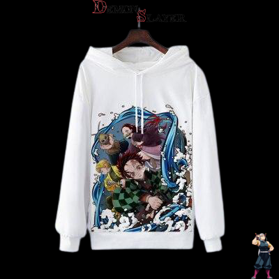 Sweat Demon Slayer Merch en plusieurs tailles