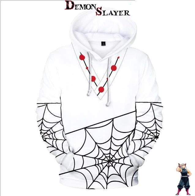 Sweat Demon Slayer motif Rui du 100 au 4XL