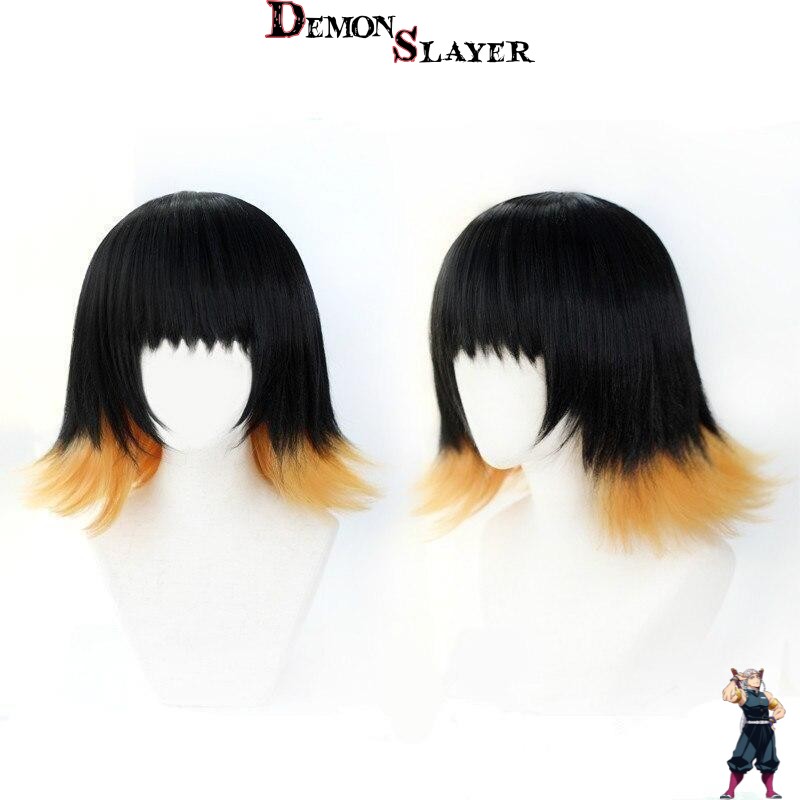 Perruque de cosplay Demon Slayer Susamaru pour personnage anime