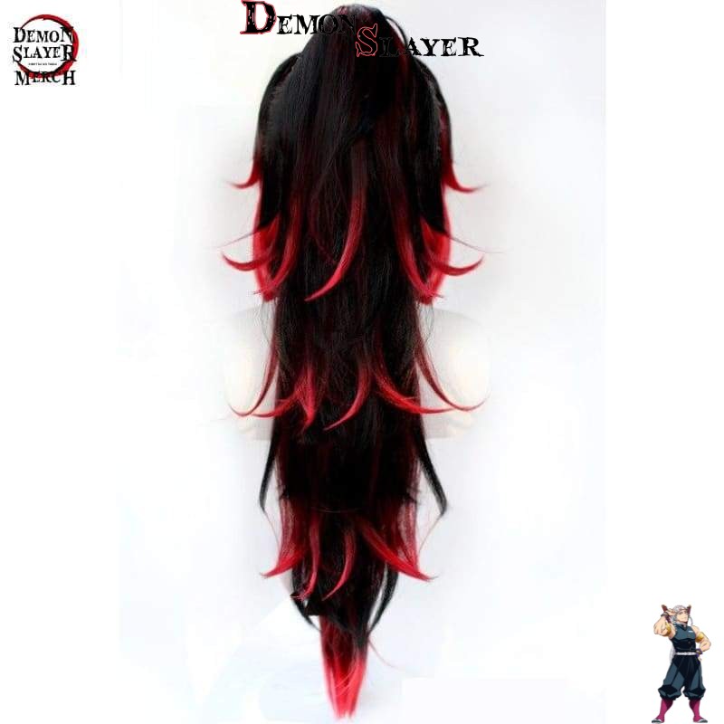Perruque de cosplay Yoriichi Tsugikuni Demon Slayer