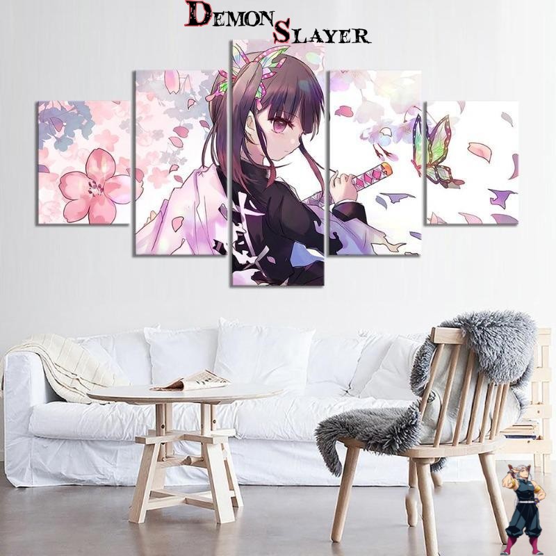 Tableau Kanao Tsuyuri Demon Slayer, cadre avec ou sans