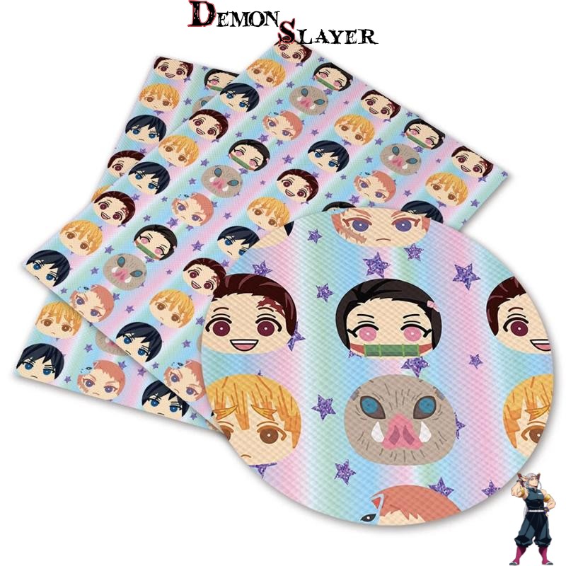 Tissu Héros Demon Slayer pour création textile