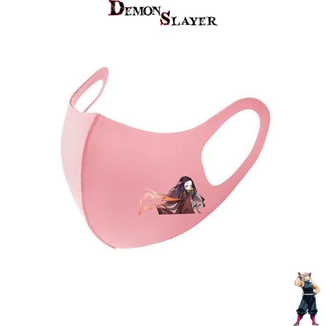 Masque covid Demon Slayer Nezuko au style mignon