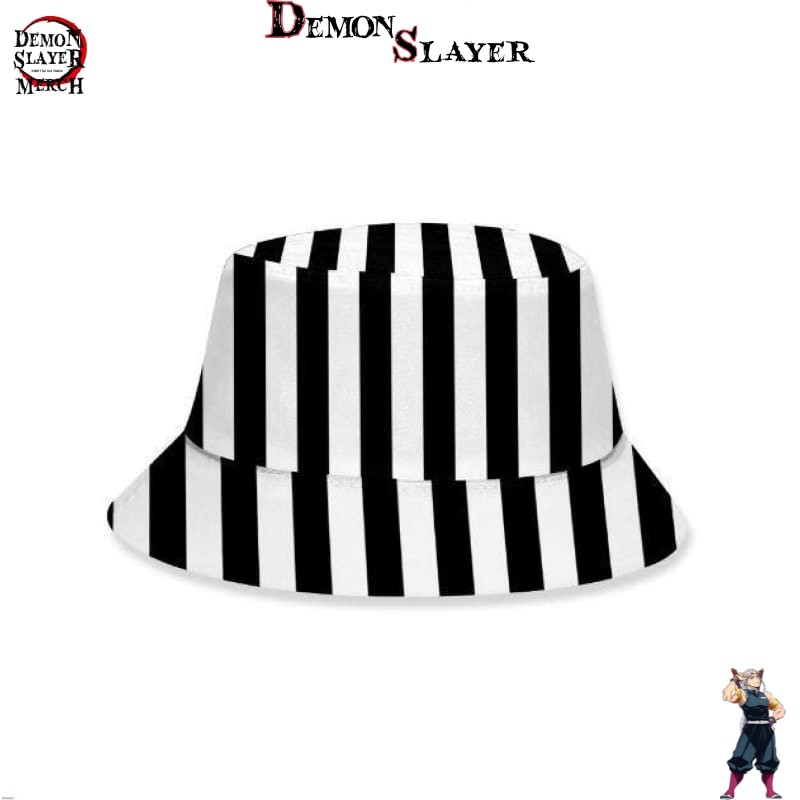 Chapeau Demon Slayer avec Obanai Iguro