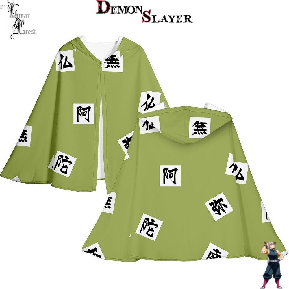Manteau Demon Slayer Gyomei Himejima en tailles S à XXL